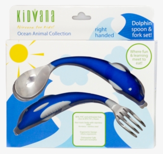 Blue Dolphin Cutlery Fork And Spoon Set - Cutlery