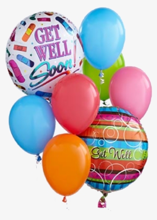 Image Of The Get Well Balloons - Feel Better Soon Balloons