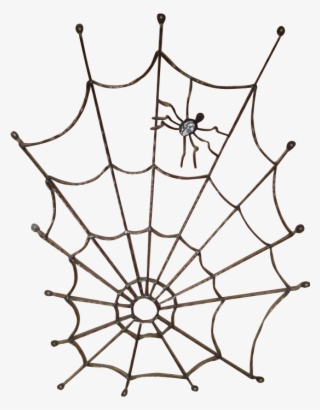 Iron Spider Web With Spider Window