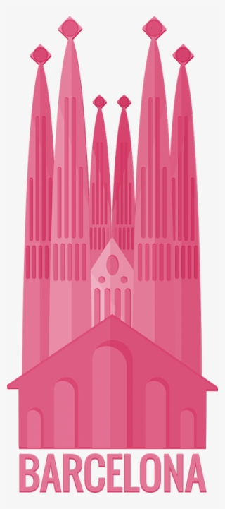 Barcelona Sagrada Familia Sticker - Architecture