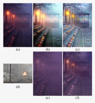A Nighttime Haze Image - Railway