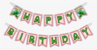 The Wonderful Wizard Of Oz "happy Birthday" Party Banner - Birthday