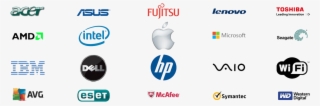 Logos Sunderland Pc Repair Typical Computer Brands - Fujitsu