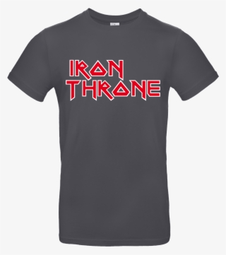 Lennart Iron Throne T-shirt B&c Exact - Iron Maiden