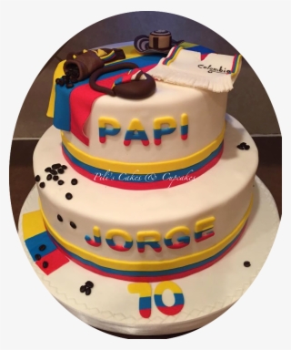 Colombian Birthday Cake - Colombia Theme Cake