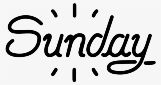 Sunday Logo Black-01 - Calligraphy