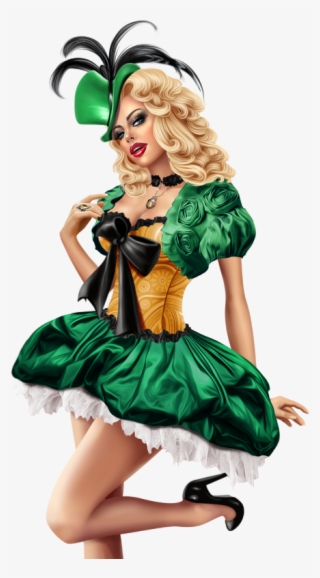 Mujer San Patricio Png