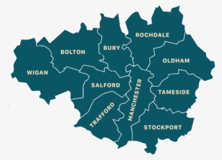 Greater Manchester Map- - Map Of Greater Manchester Election