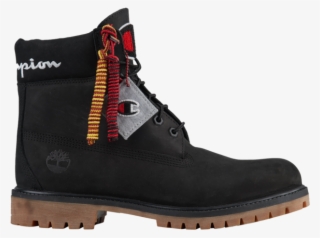 Timberland X Champion 6 Inch Luxe Premium Boots Black - Timberland X Champion 6 Premium Boots