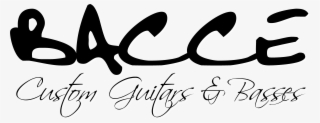 Bacce Guitars - Calligraphy
