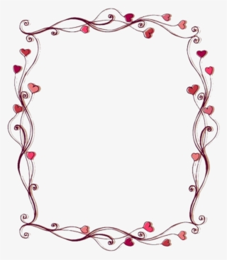 Frames Sticker - Love Frame Pink Png