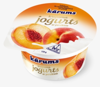 Sweet Cream Yogurt «kārums» With Peaches - Diet Food