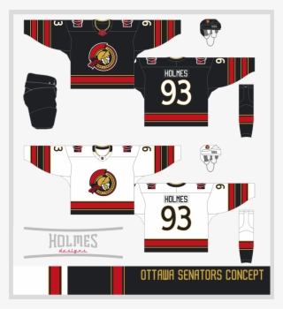 Washington Capitals - Ottawa Senators Jersey Concept Adidas