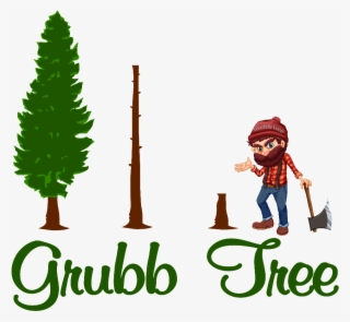 Grubb Tree Logo - 樵 夫 卡通