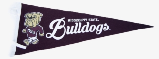 Walking Bully 12 X 30 Mississippi State Bulldogs Pennant - Fc Barcelona