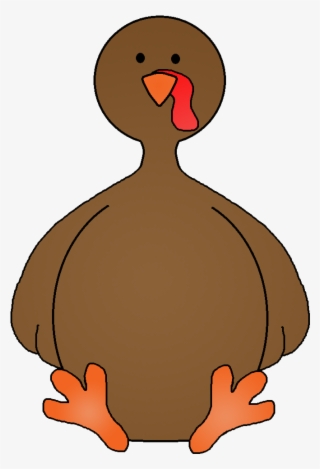 Turkey Clipart Body - Turkey Cartoon No Feathers