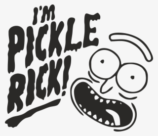 Rick És Morty Pickle Rick - Cartoon