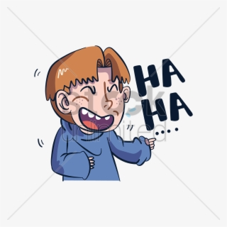 Laughing Png - No Face Cartoon Character