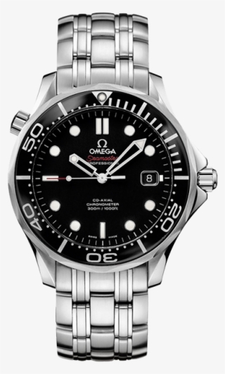 Omega Seamaster Diver 300m Co-axial Watch - Tag Heuer Silver Black Watch