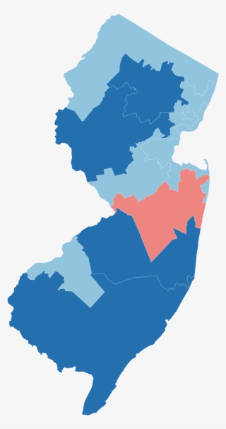 New Jersey 2018 - New Jersey 2016 Election Map