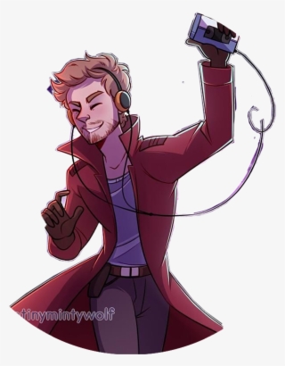 Starlord Sticker - Cartoon