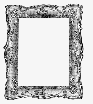 Vintage Square Mirror Frame Clipart , Png Download - Free Vintage Clip Art Frames