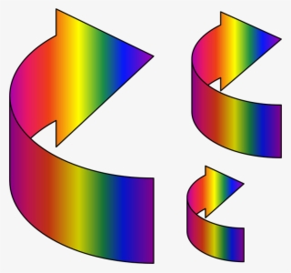 Arrows, Right, Symbol, Direction, Icon, 3d, Design, - Flechas De Colores 3d Png