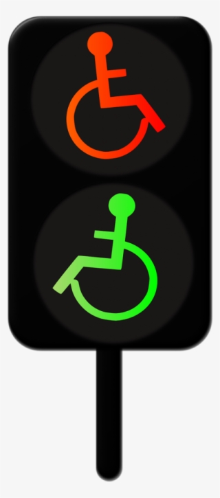 Little Green Sign,lame,traffic Sign, - Disability