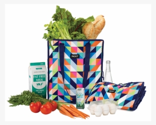 Packit Freezable Grocery Bag Paradise Breeze - Grocery Bag Png