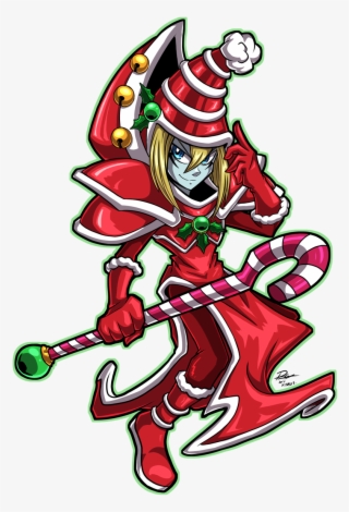 Theme Toon Digital Art, Also Done As An Example Of - Yugioh Christmas Fan Art