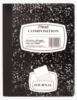 Composition Notebook - Composition Book Mead