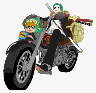 Zoro El Motociclista One Piece - Chopper