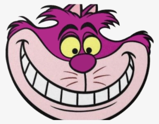 Cheshire Cat Clipart Smile - Alice In Wonderland Cheshire Cat Face
