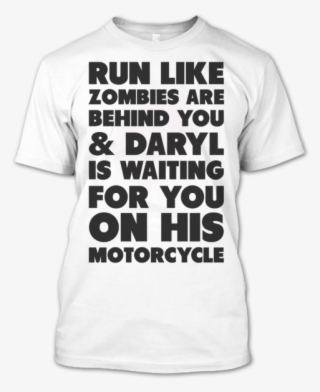 Run Like Zombies Daryl Dixon The Walking Dead Tv Serries - Active Shirt
