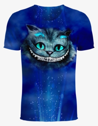 Cheshire Cat Alice In Wonderland 3d T-shirt - Active Shirt