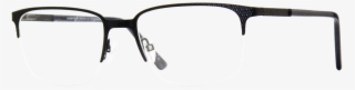 London Fog Graham Eyeglasses-black - Transparent Material