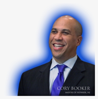 newark mayor cory booker was just about pronounced - cory booker transparent