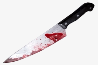 Transparent Background Bloody Knife Png