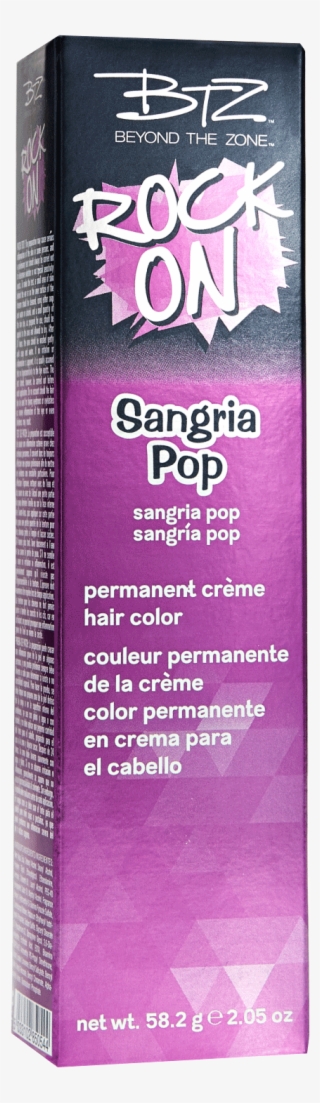 Beyond The Zone Sangria Pop Permanent Creme Hair Color - Sangria Pop Beyond The Zone