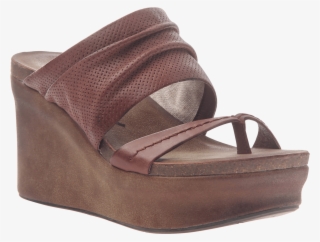 Womens Wedge Tailgate In Sangria - Suede