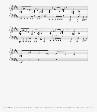 Edgy Sans Is Edgy Sheet Music Composed By 1'1 2 Of - Sheet Music