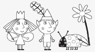 Ben And Holly Coloring Pages Little Kingdom Ben And - Ben And Holly Colouring