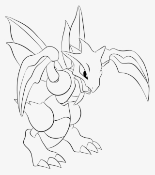 123 Scyther Lineart By Lilly-gerbil - Pokemon Coloring Pages Scyther
