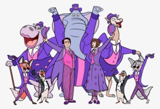 Mary Poppins, Jack, Animals Performing At Royal Doulton - Cartoon