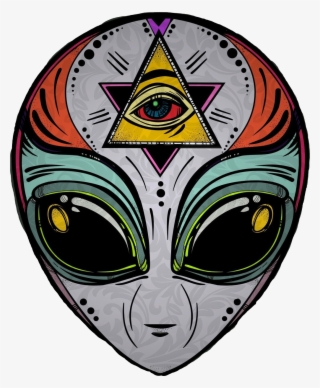 Drawn Alien Illuminati - Illuminati Drawing