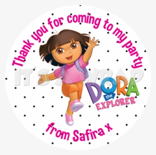 Dora The Explorer Sweet Cone Stickers - Dora The Explorer