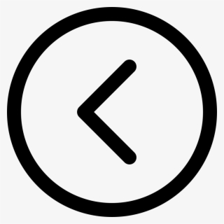 Back Arrow Button Comments - Number One In A Circle