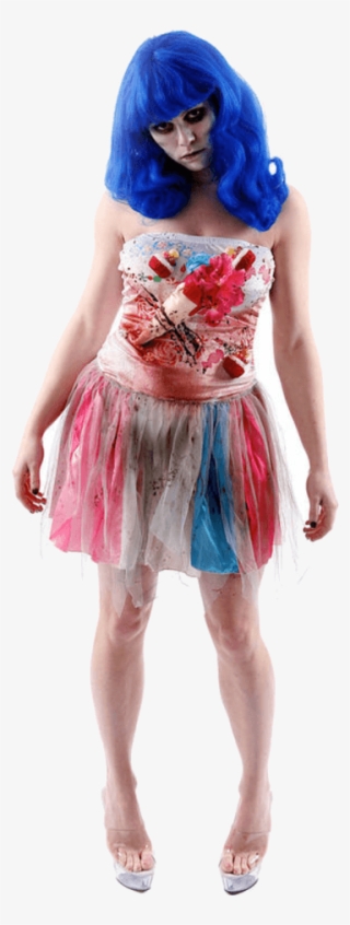 Zombie Candy Girl Costume - Adult Party King Zombie Candy Girl Costume Pk182