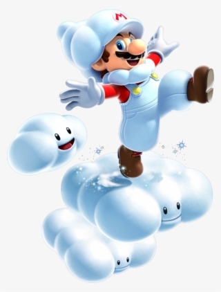 Cloud Mario And Super Mario Characters Image - Super Mario Galaxy 2 Cloud Mario