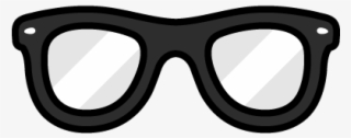 Transparent Nerd Glasses - Illustration